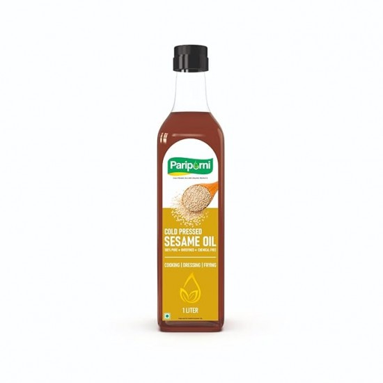 PARIPURNI Cold Pressed White Sesame Gingelly Oil 2L