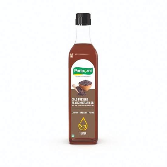 PARIPURNI Cold Pressed Black Mustard Oil | 2 Litre 