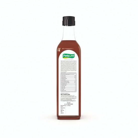 PARIPURNI Cold Pressed White Sesame Gingelly Oil 2L