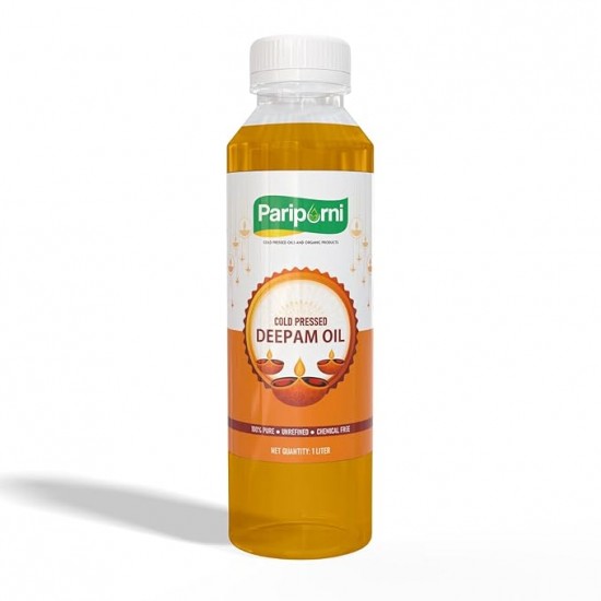 PARIPURNI Deepam Oil for Puja 1Litre