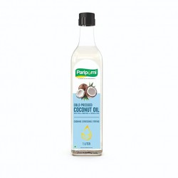 PARIPURNI Cold Cold Pressed Coconut Oil - 1 Litre 