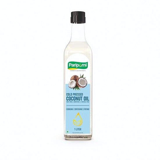 PARIPURNI Cold Cold Pressed Coconut Oil - 1 Litre 