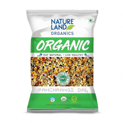 Natureland organics Panchrangi Dal/Mix Dal - 1 Kg