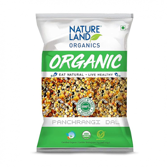 Natureland organics Panchrangi Dal/Mix Dal - 1 Kg