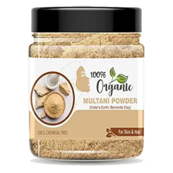 Organic 100% Pure Multani Mitti Powder (Fuller's Earth) Skin Face Clays (350g)