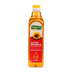 PARIPURNI Cold Pressed Sunflower Oil 1Litre