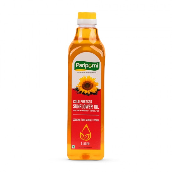 PARIPURNI Cold Pressed Sunflower Oil 1Litre