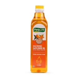 PARIPURNI Cold Pressed Safflower Oil 1 Litre