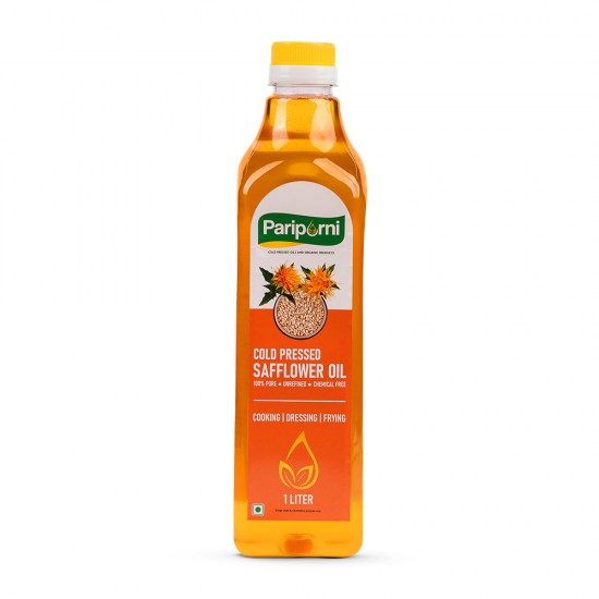 PARIPURNI Cold Pressed Safflower Oil 1 Litre