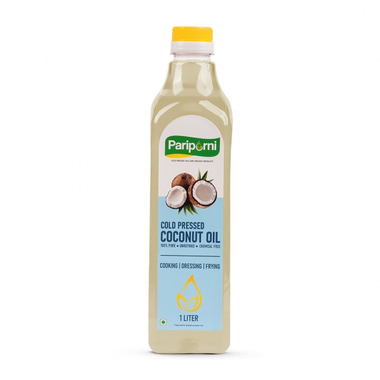 PARIPURNI Cold Pressed Coconut Oil - 1 Litre 